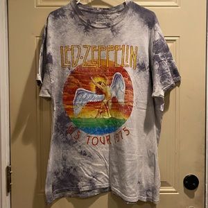 Led-Zeppelin Tie Dye OS T Shirt